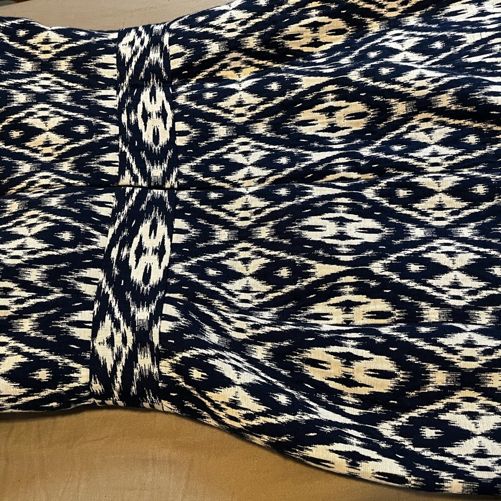 Beautifully made Banana Republic Ikat woven strapless dress size 8 excellent con - Picture 8 of 15